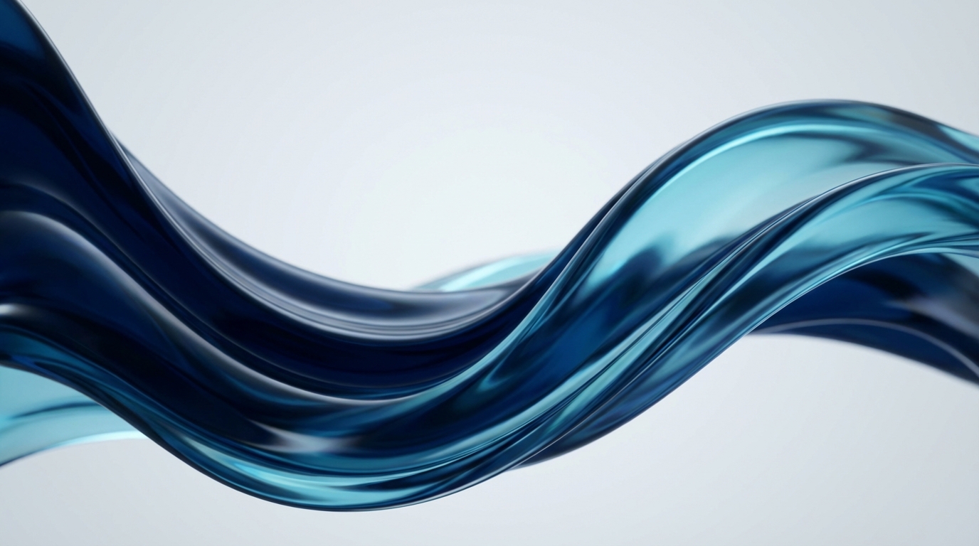 High Quality Premium Abstract Blue Wave for Elegant 3D Designs