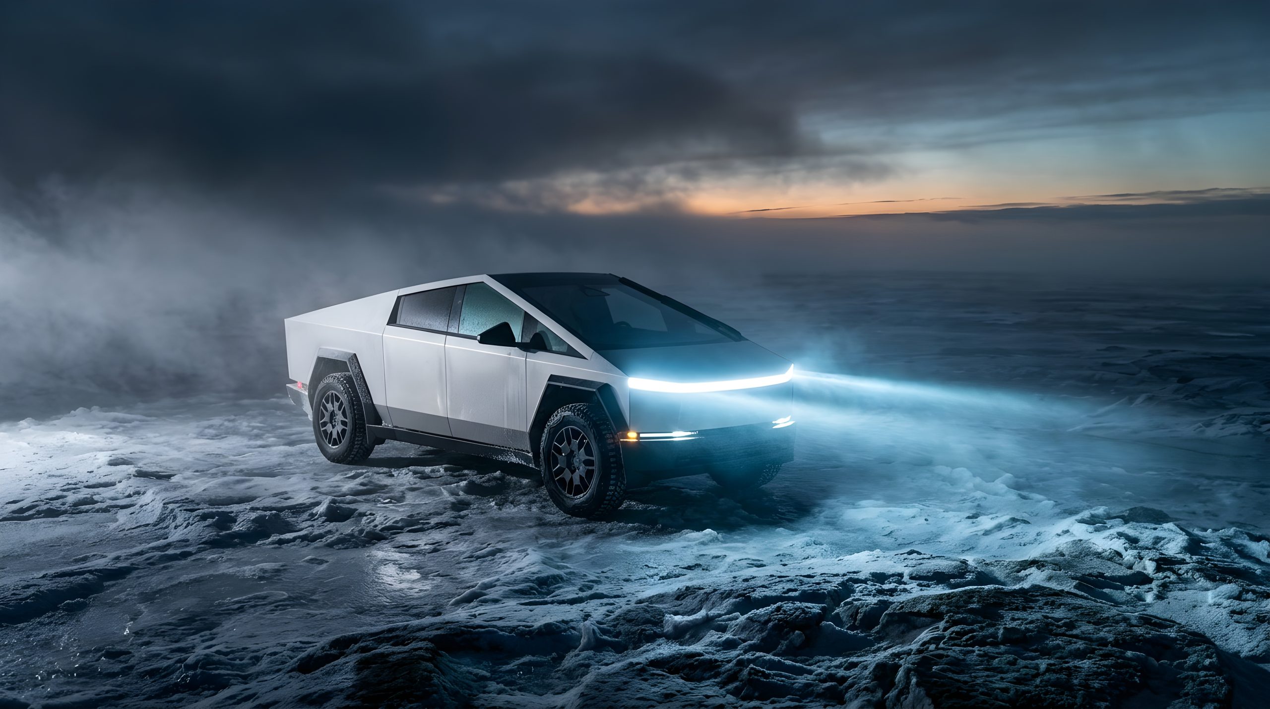 Tesla Cybertruck snow wallpaper : Top 100% Ultimate Visual for 2026