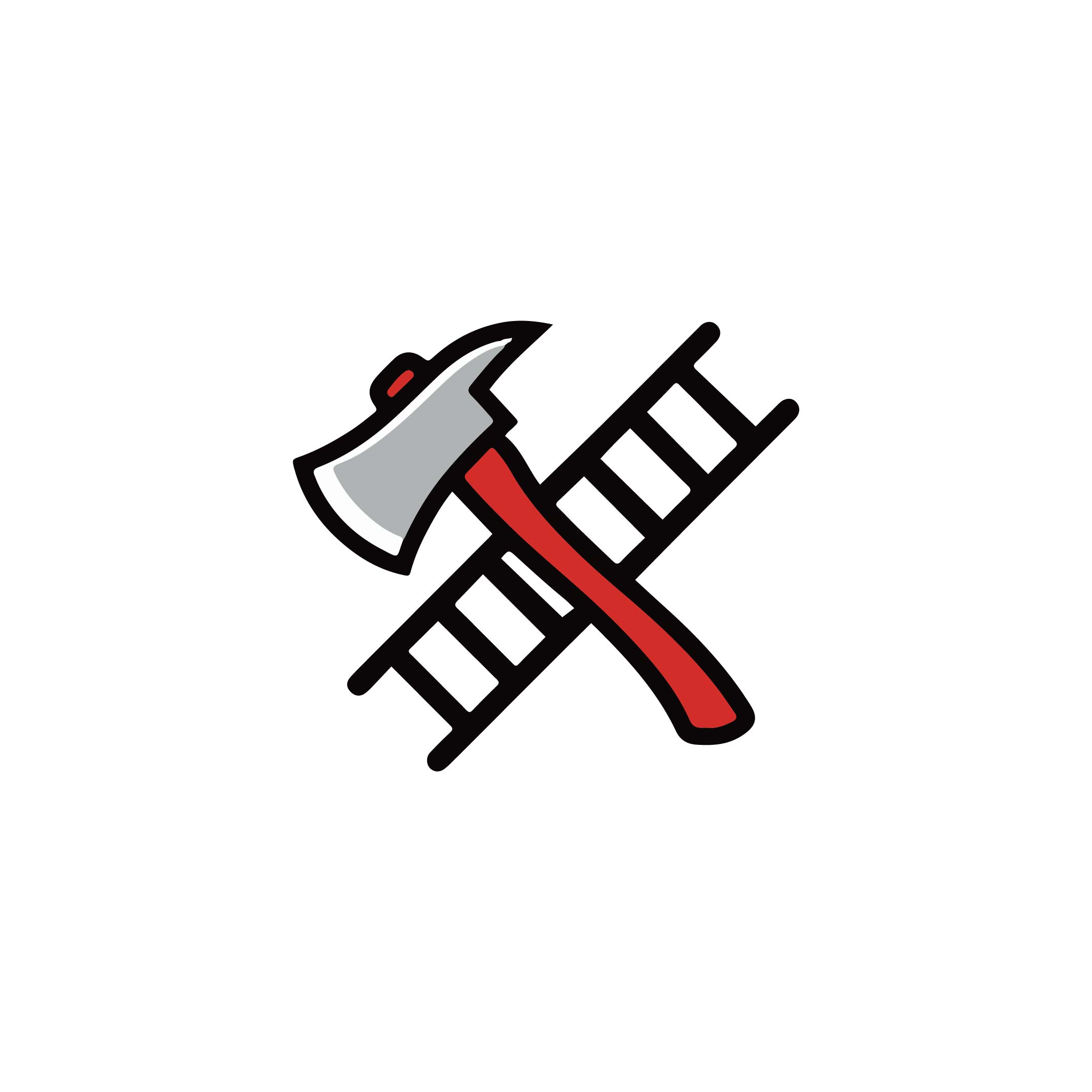 Fire Axe Icon: 100% Best Rescue Vector Design