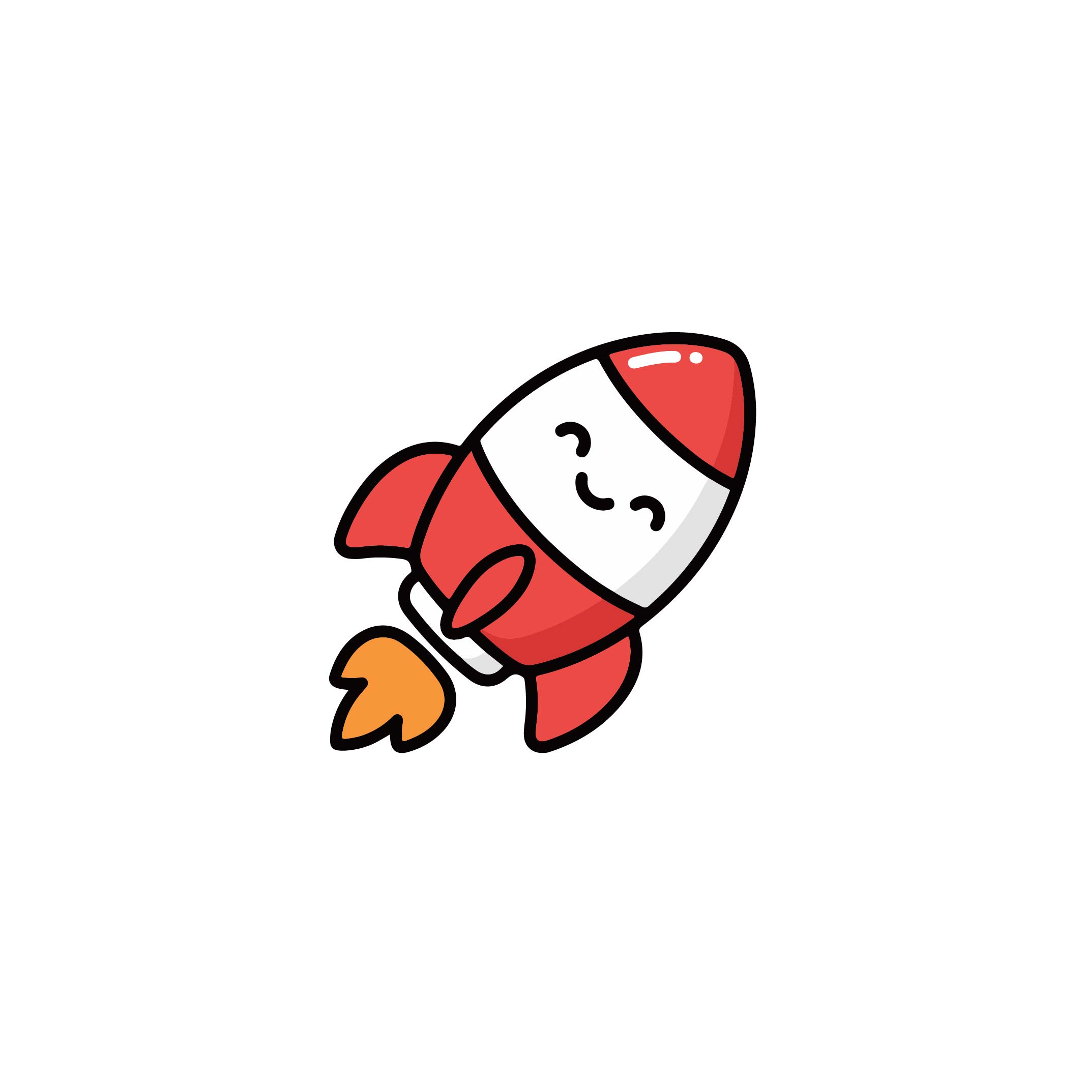 Cute Rocket Icon: 100% Best Startup Graphic Of 2026