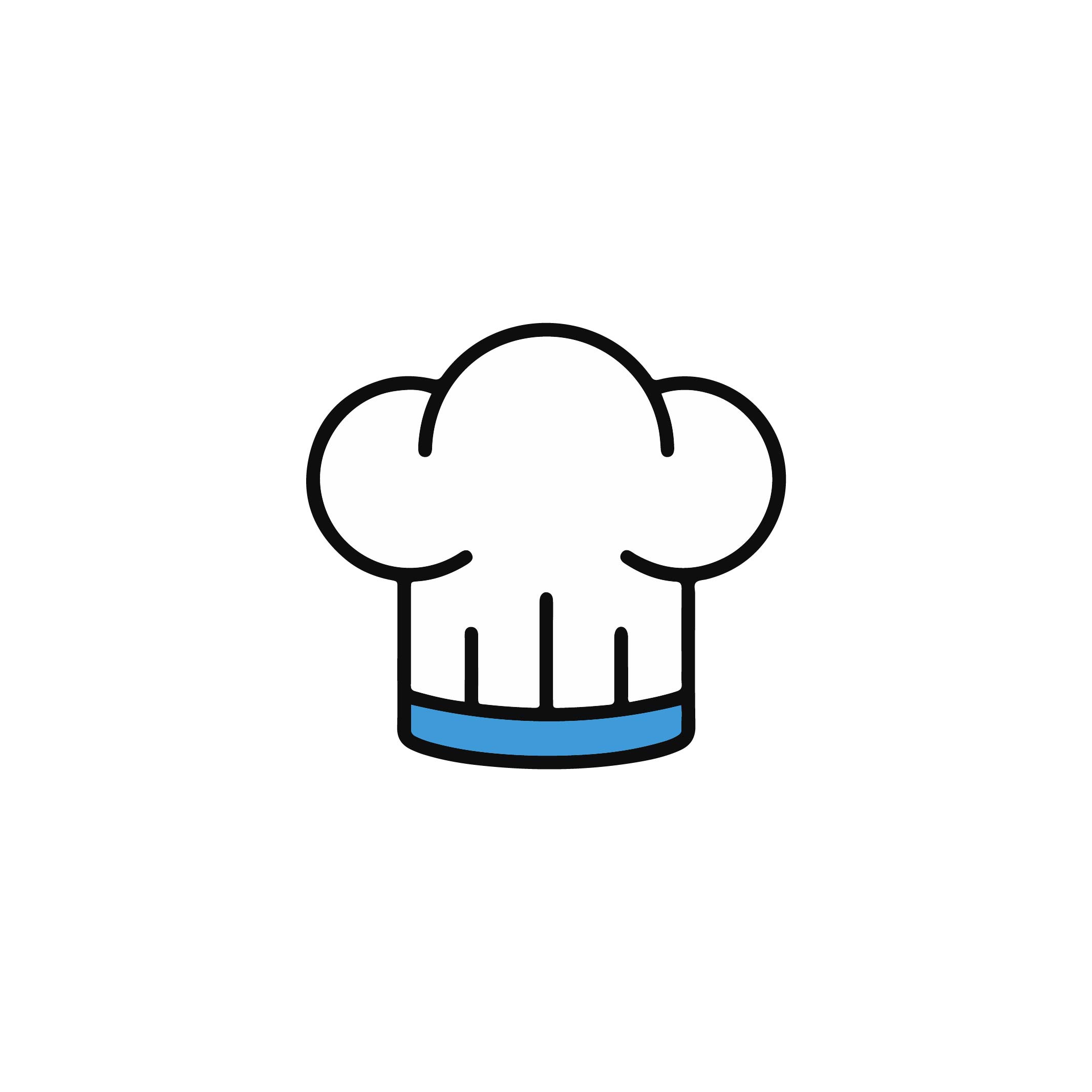 blue chef hat icon: Top 100% Professional Asset for 2026