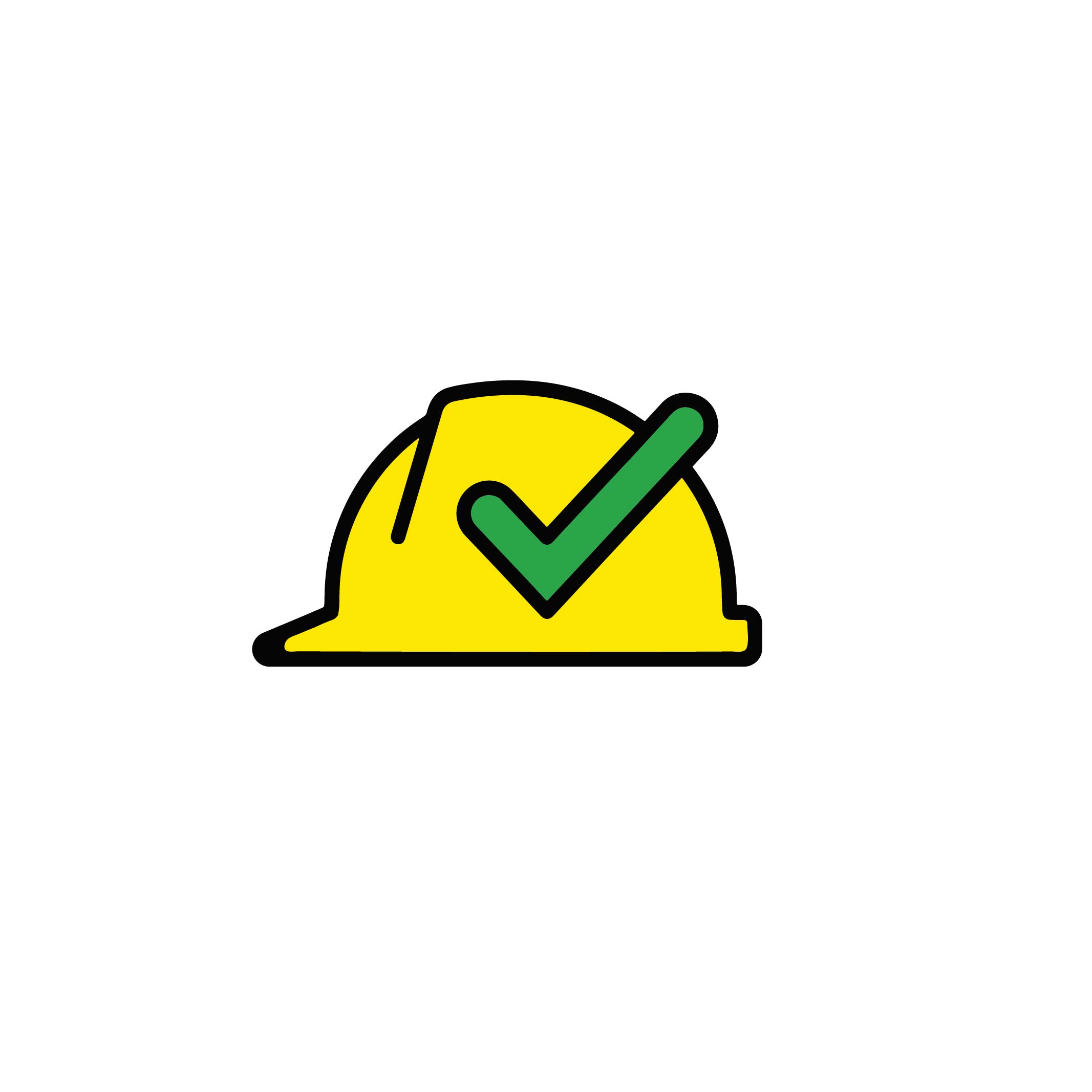 Safety helmet icon: 100% Ultimate Vector For Builders