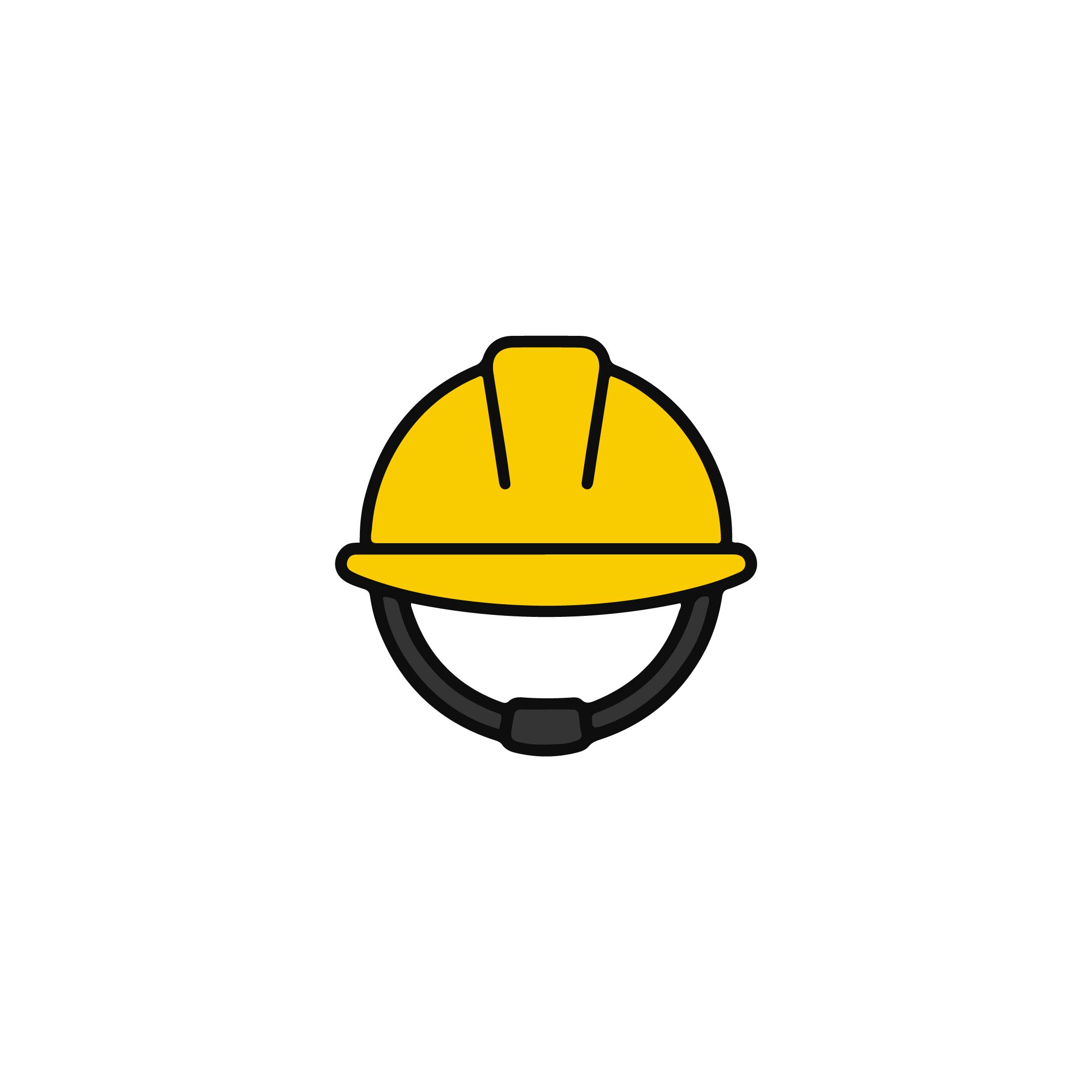 Yellow helmet icon – The Best Safety Graphic For 2026