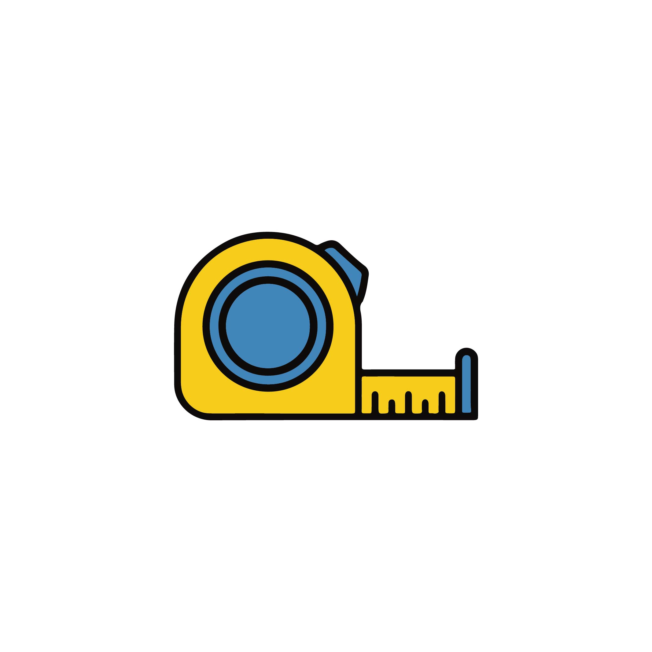 Measuring tape icon – 100% Best Vector Asset For 2026