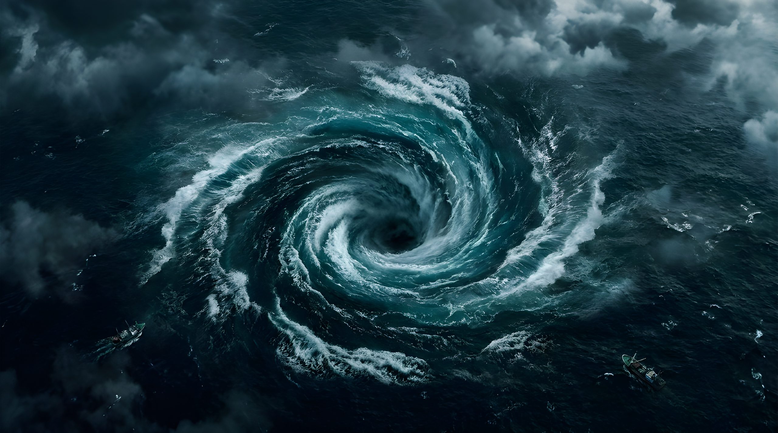 Ultimate Ocean Whirlpool Wallpaper 4K Amazing Cinematic View (2026)
