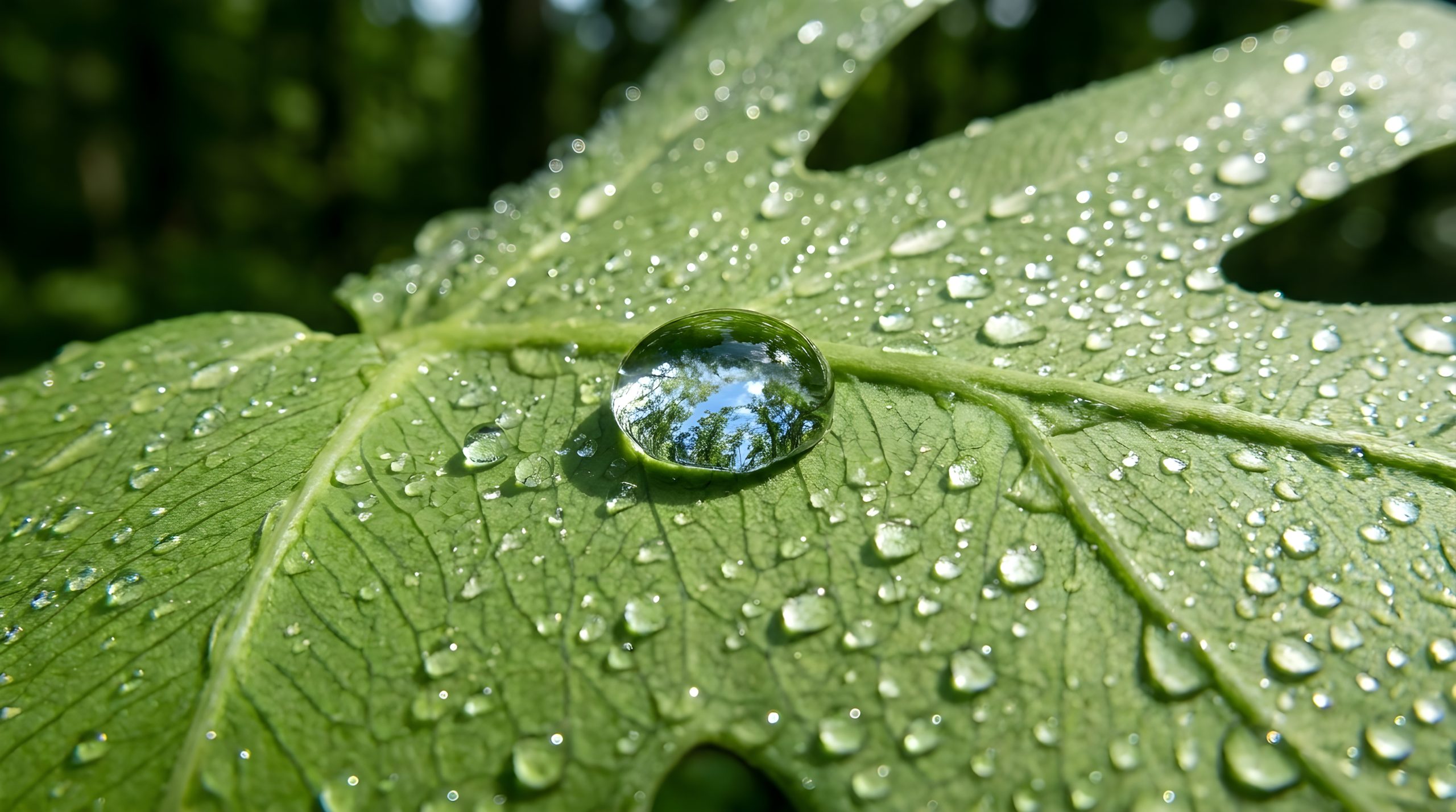 Reflective Forest Dewdrop: Breathtaking & Ultimate Macro View 2026