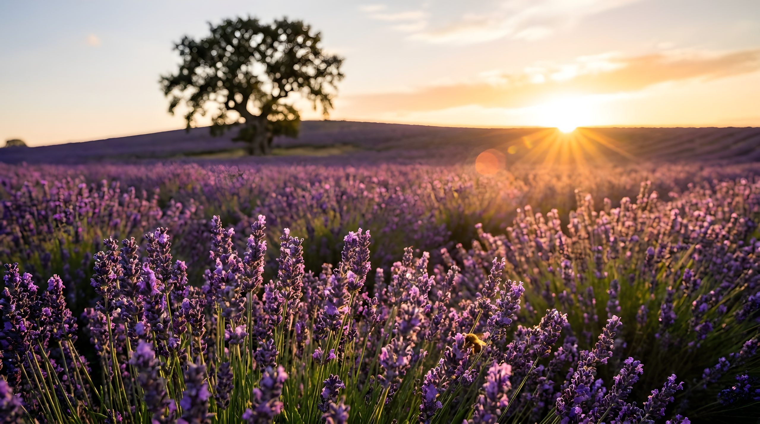 Golden Lavender Sunset: Breathtaking & Ultimate Dream View 2026