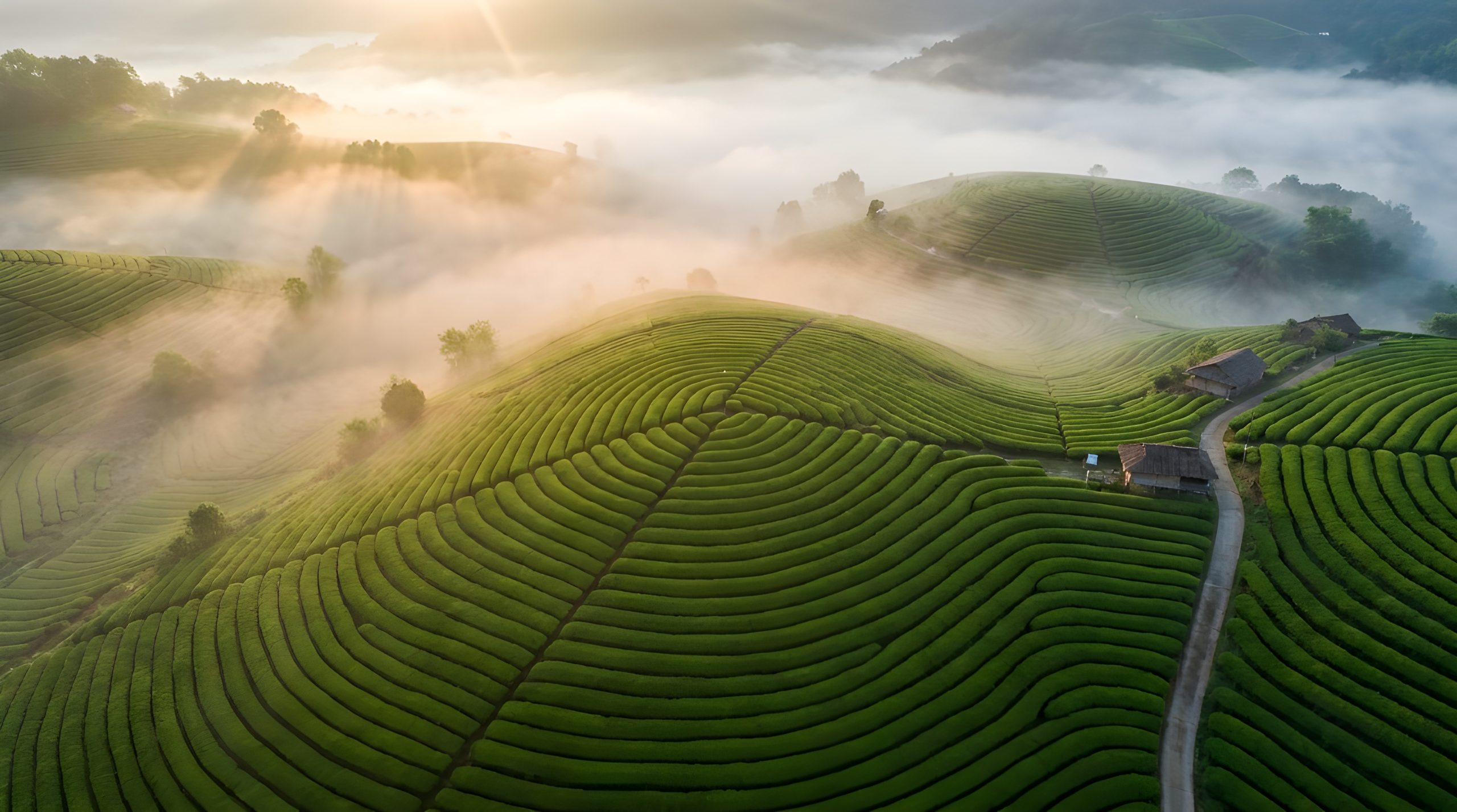 Breathtaking Misty Terraced Farmland: Ultimate Nature View 2026