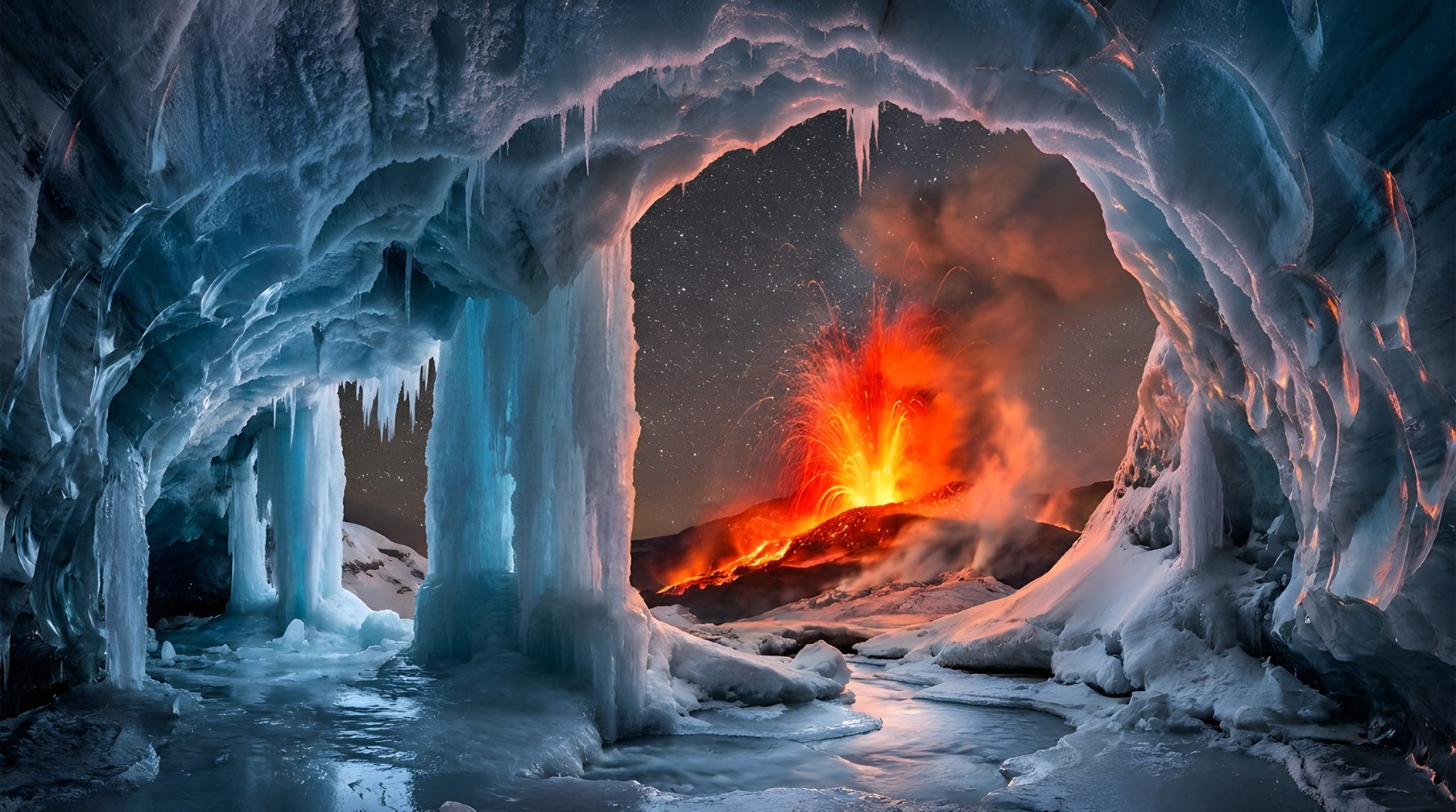 Ice Cave Volcano Eruption: Breathtaking & Ultimate Fire Ice 2026