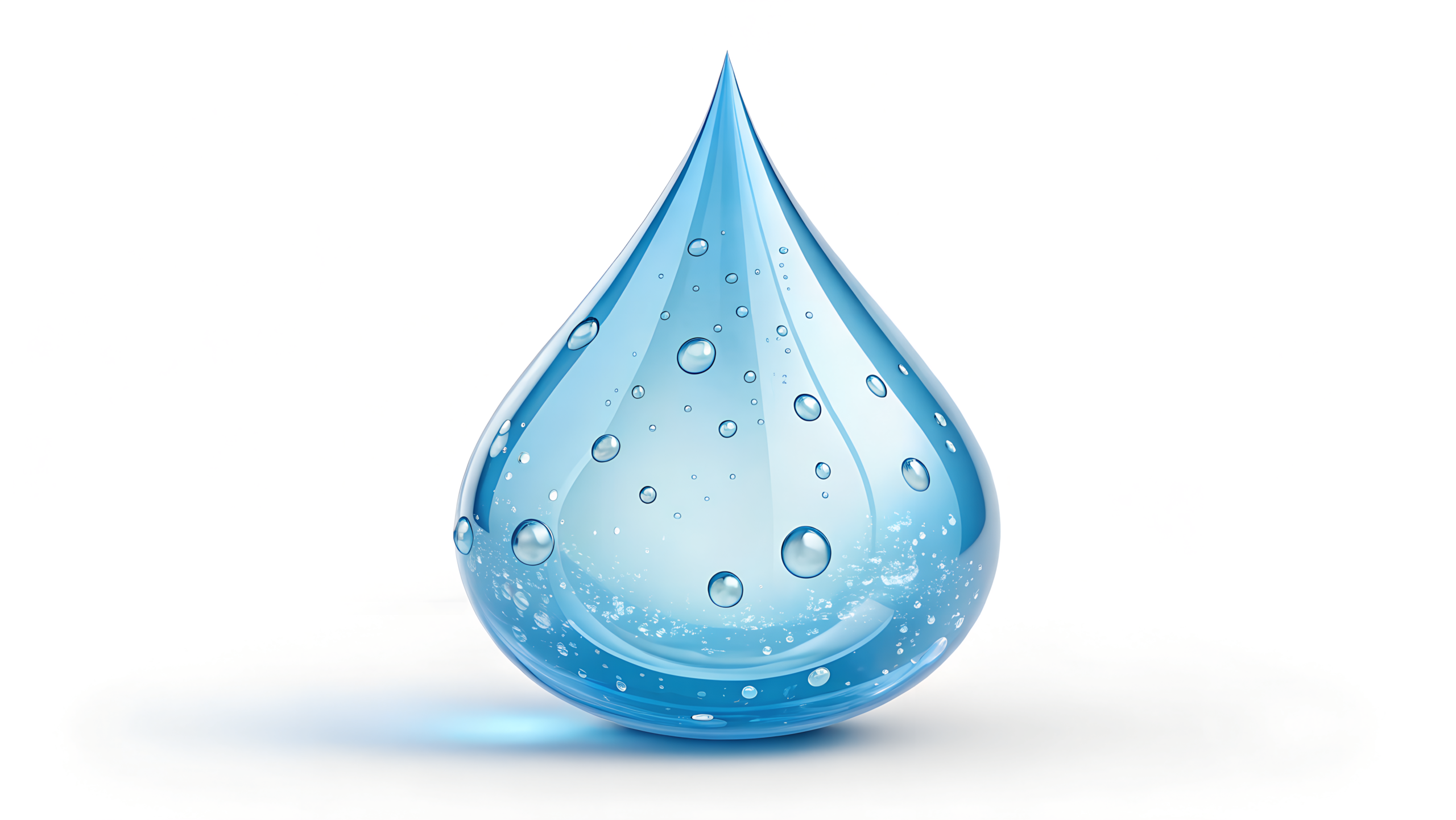 High quality Stunning 3D Water Drop For Fresh Designs