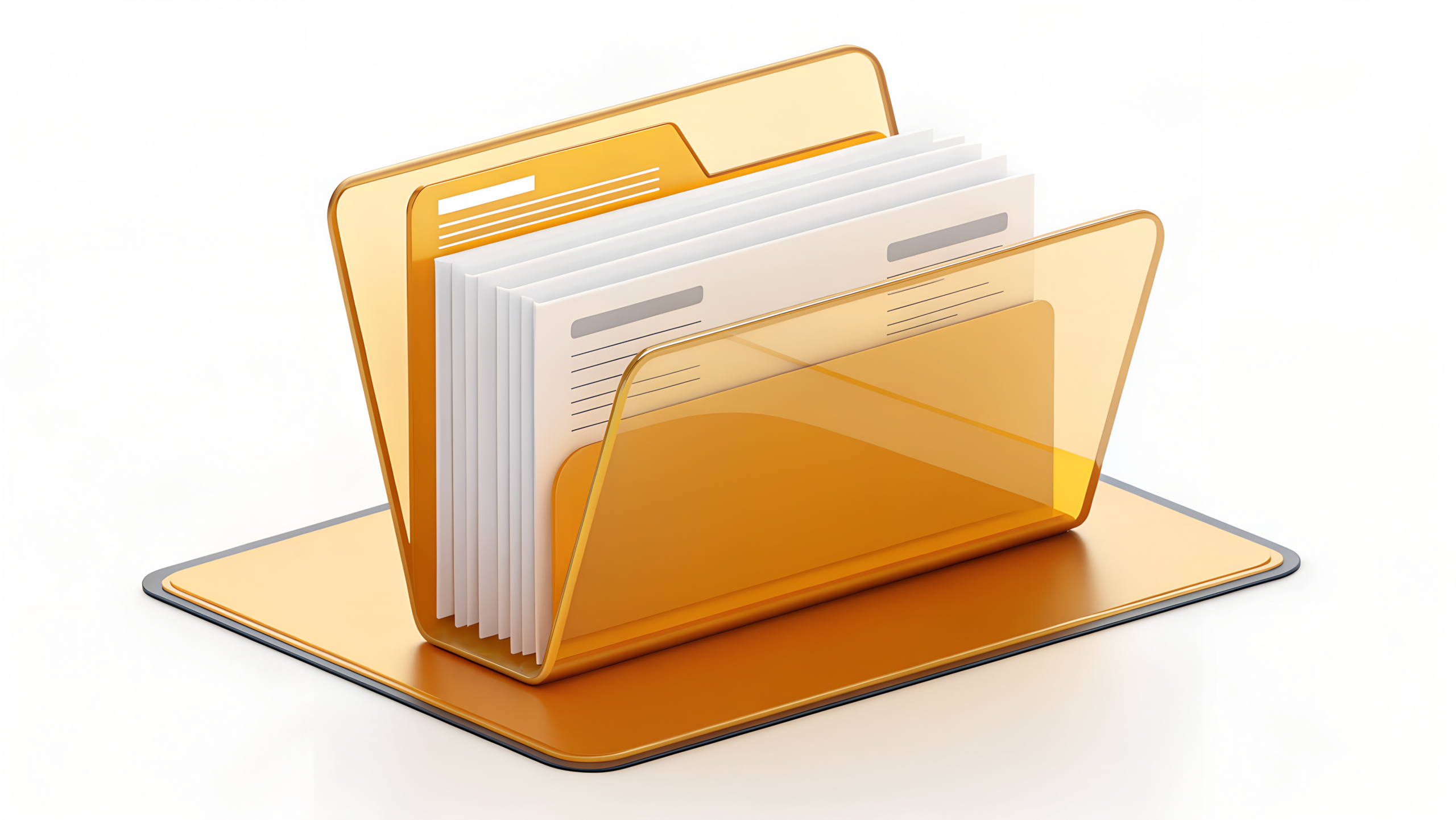 Ultimate 3D File Folder For high quality Office Designs