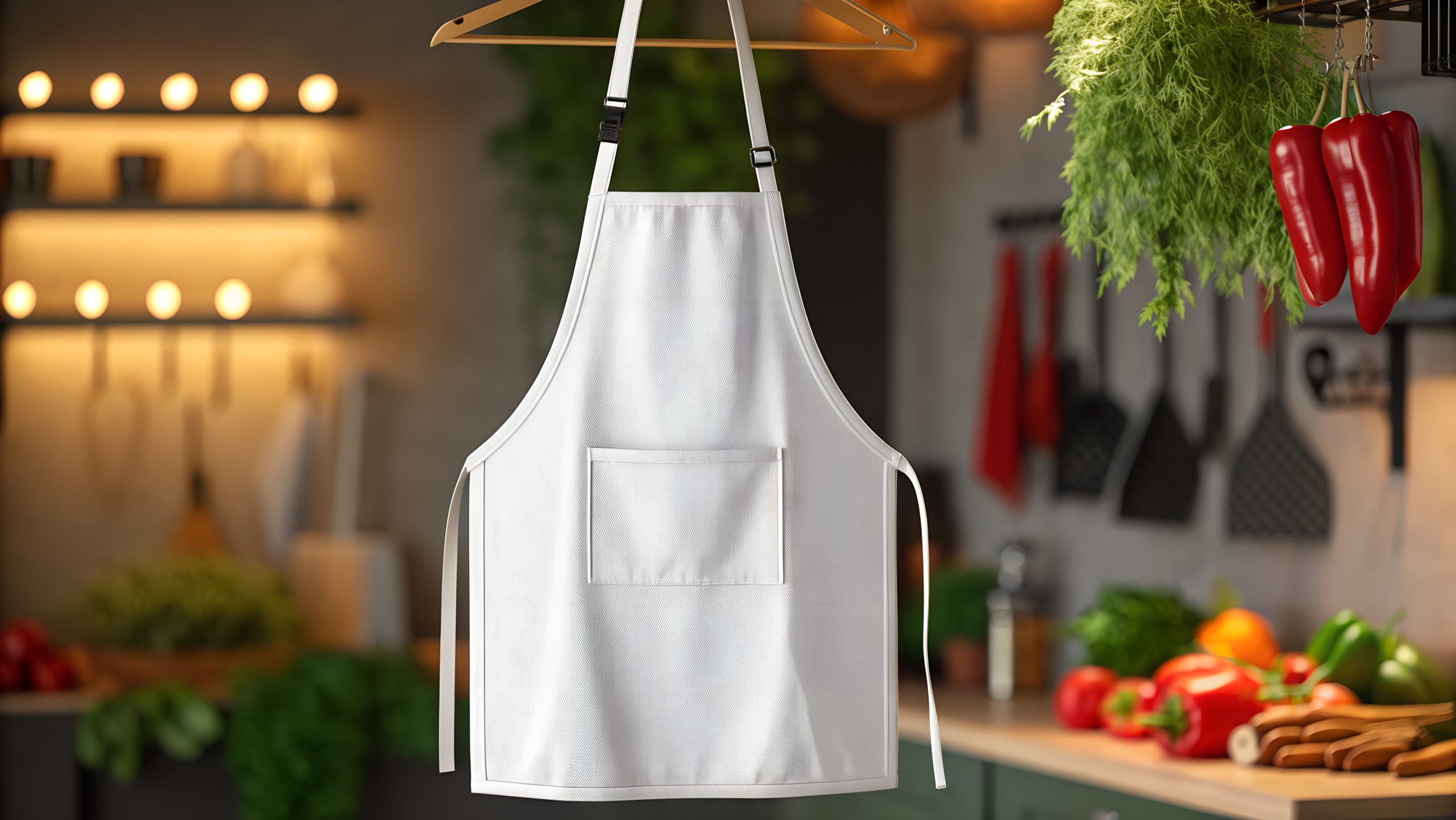 Stunning Kitchen Apron Mockup for Chefs 2026