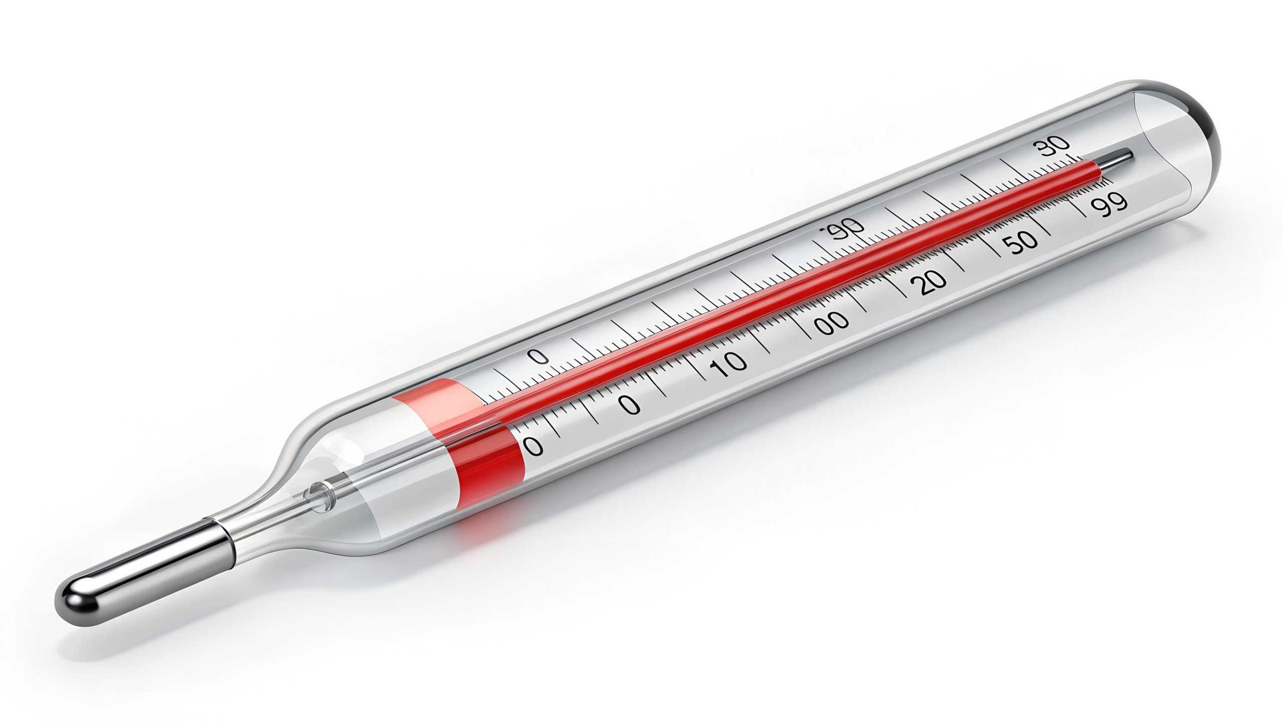 High quality Glassmorphism Thermometer For 3D Design