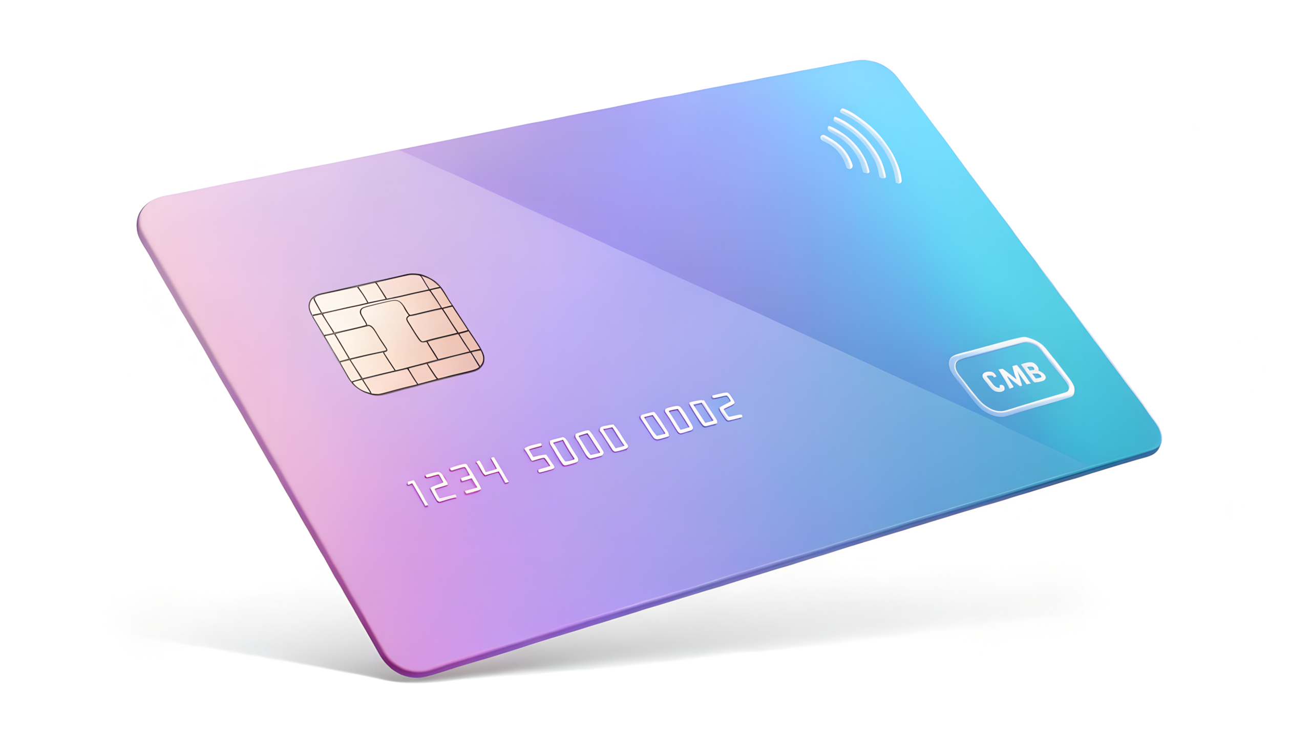 High quality Glassmorphism Credit Card For 3D Design