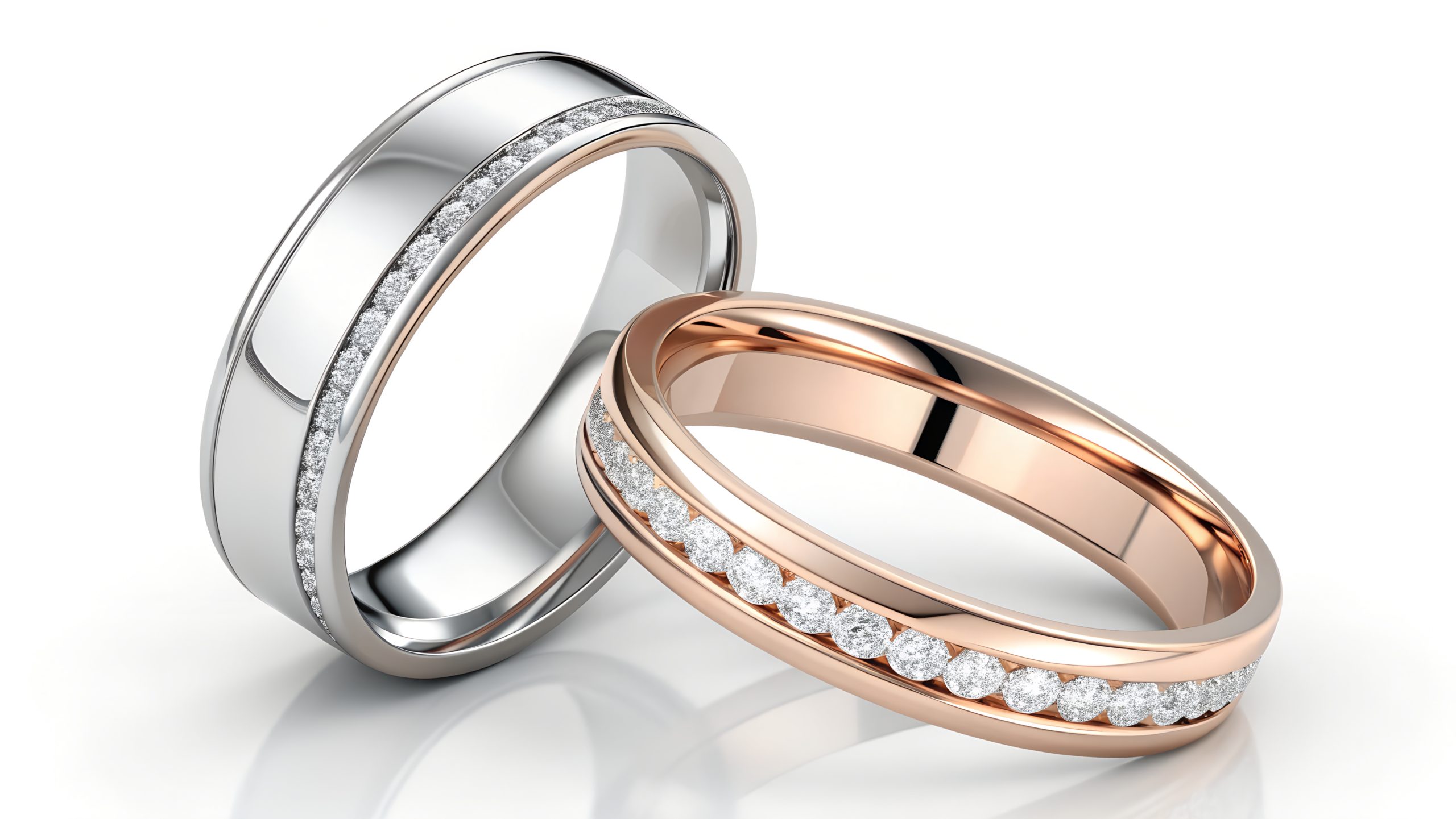 High quality 3D Wedding Rings For Stunning 3D Design