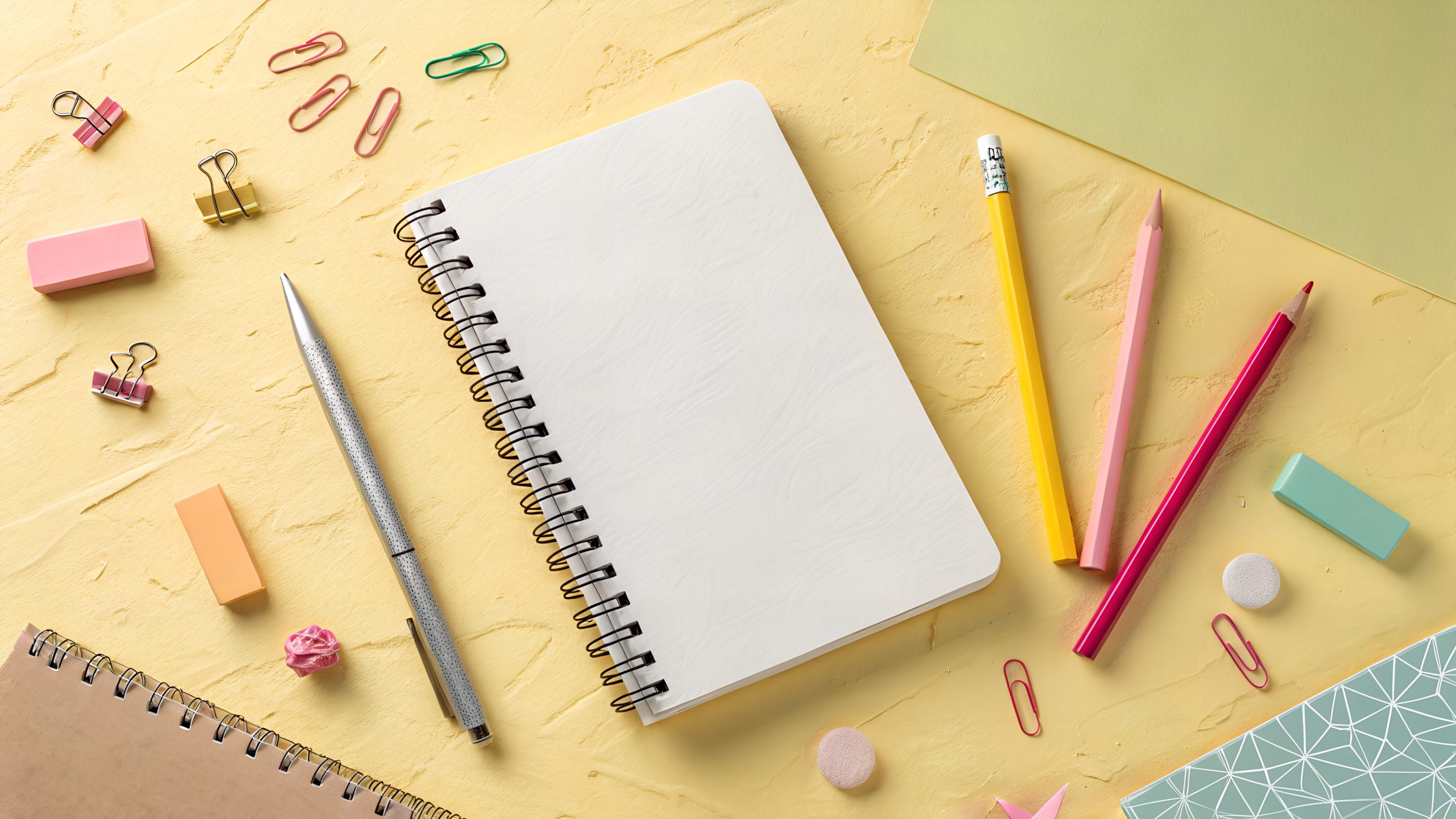 Spiral Notebook Mockup For A Perfect And Stunning 3D Look