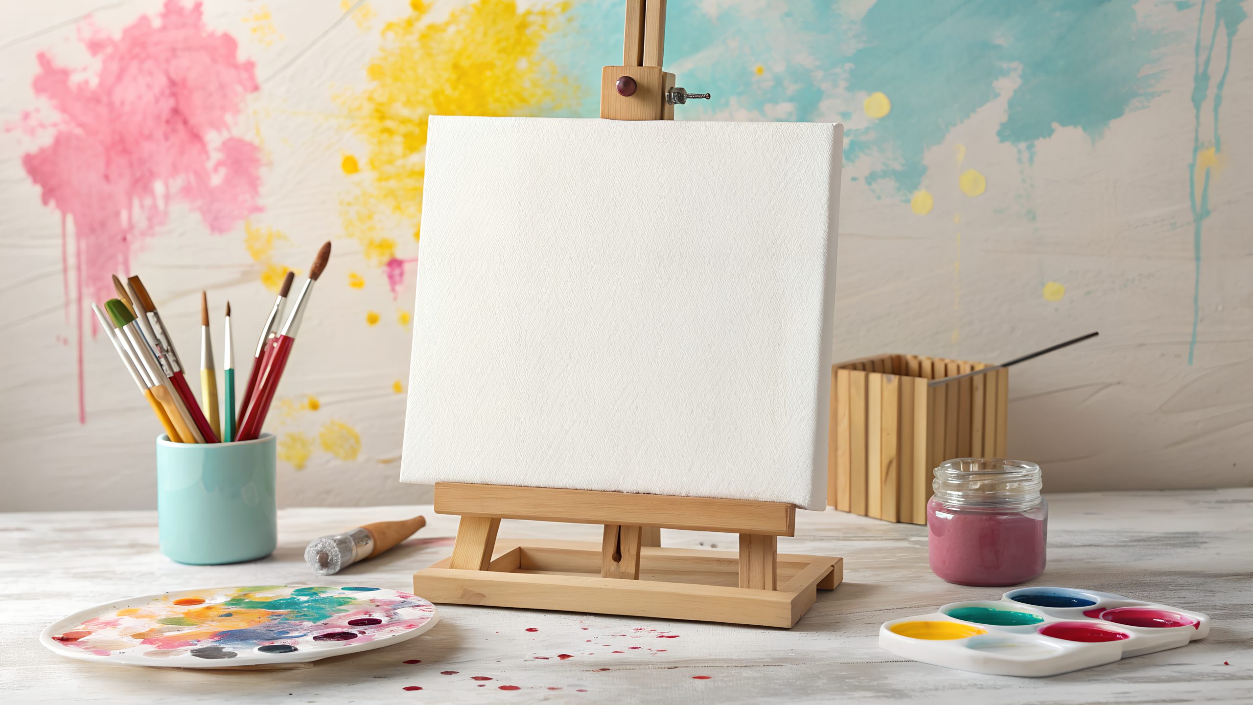 Stunning Canvas Easel Mockup for Artists 2026