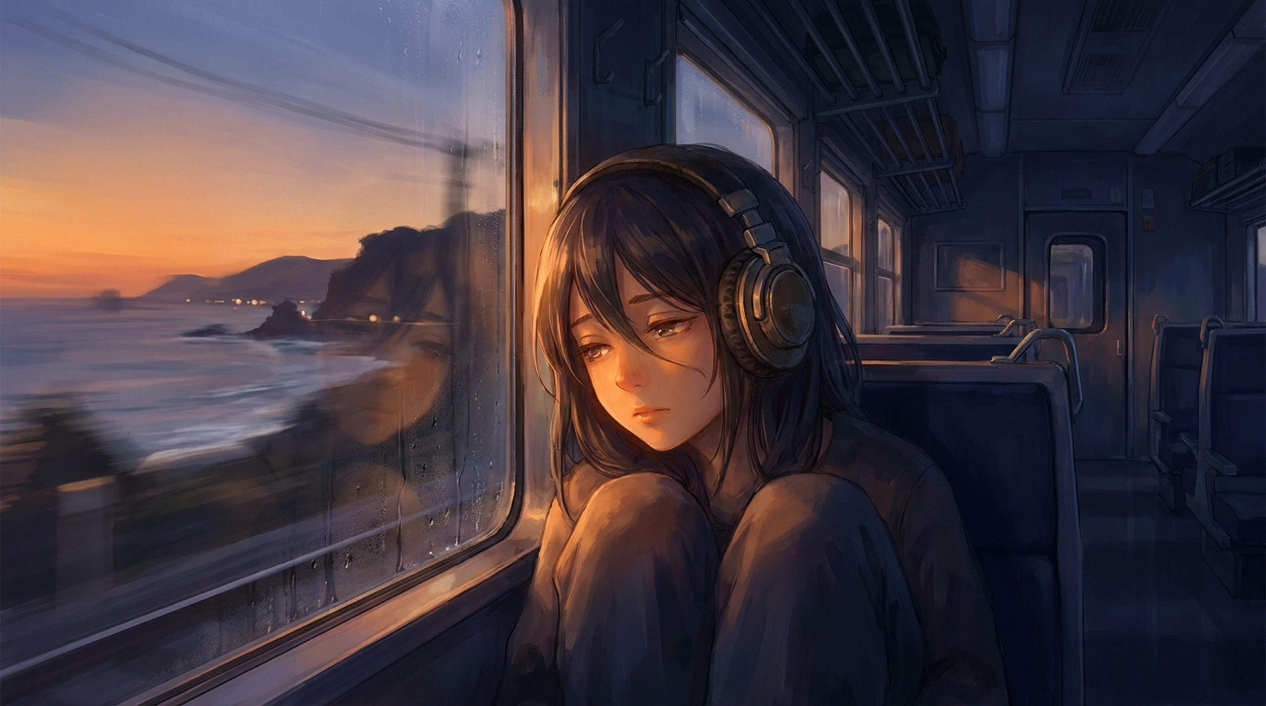 Anime Train Sunset Wallpaper: Best Moody Lofi Art 2026