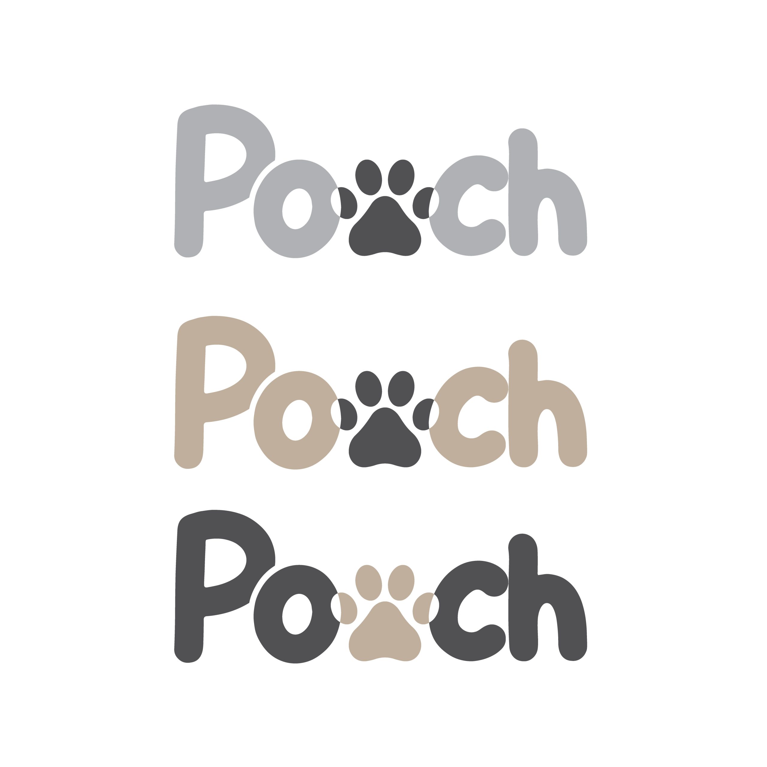 Creative Dog Paw Logo Design for Pet Brands