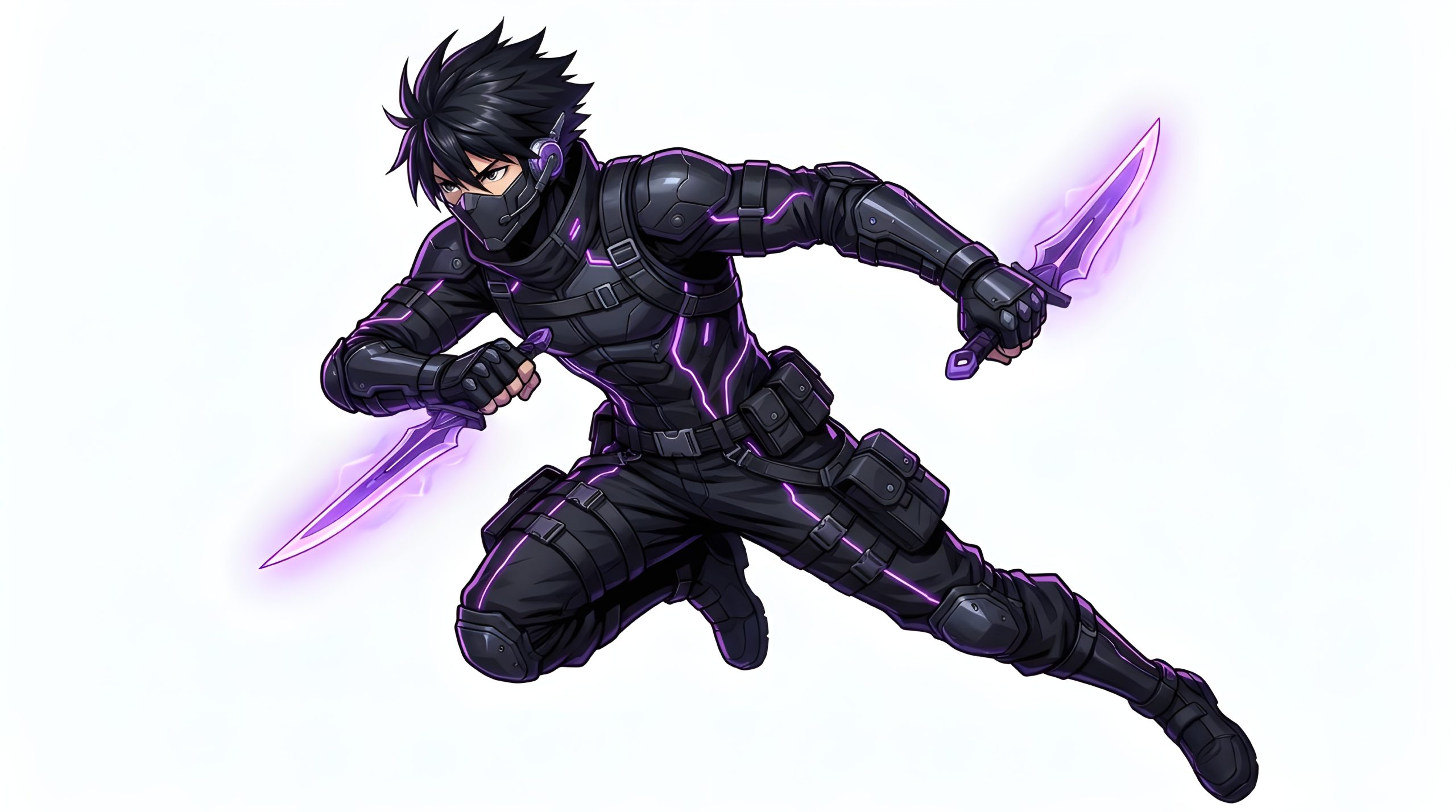 Stunning Cyberpunk Ninja Anime  2026