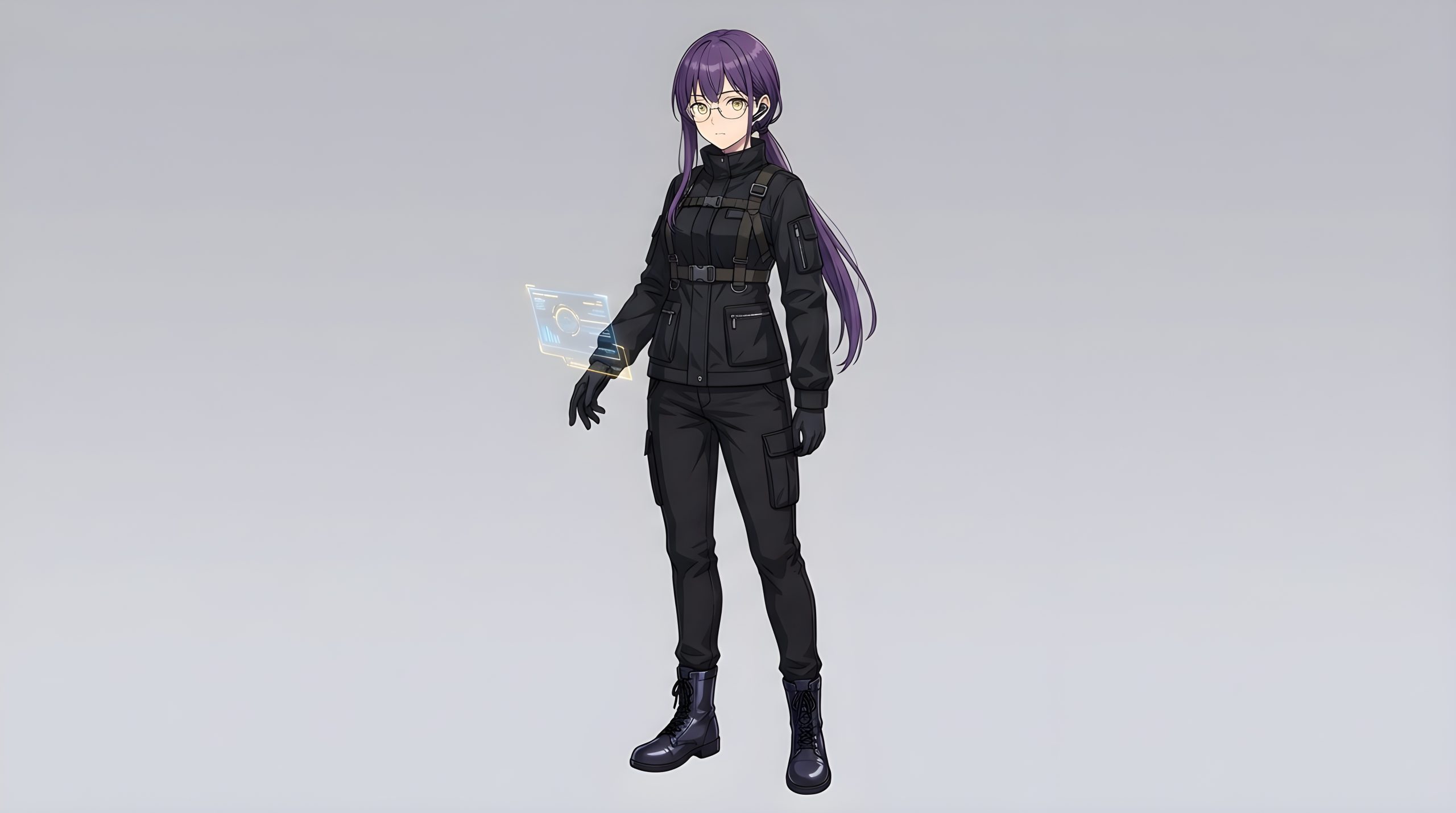 Stunning Futuristic Tactical Anime Girl 2026