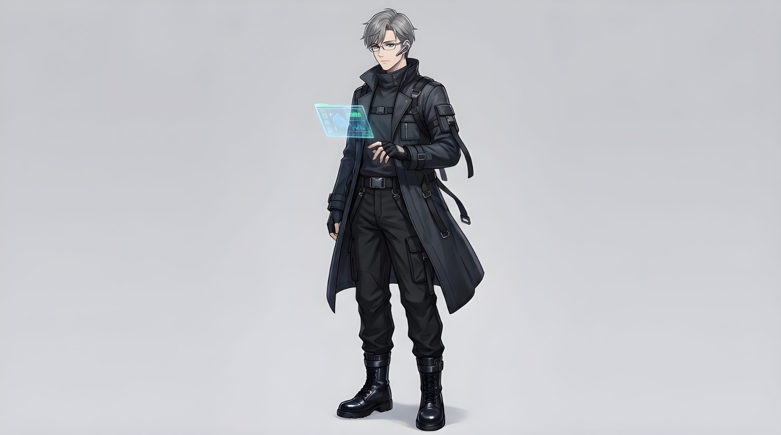 Urban Techwear Anime Girl – Stunning Digital Character Art 2026
