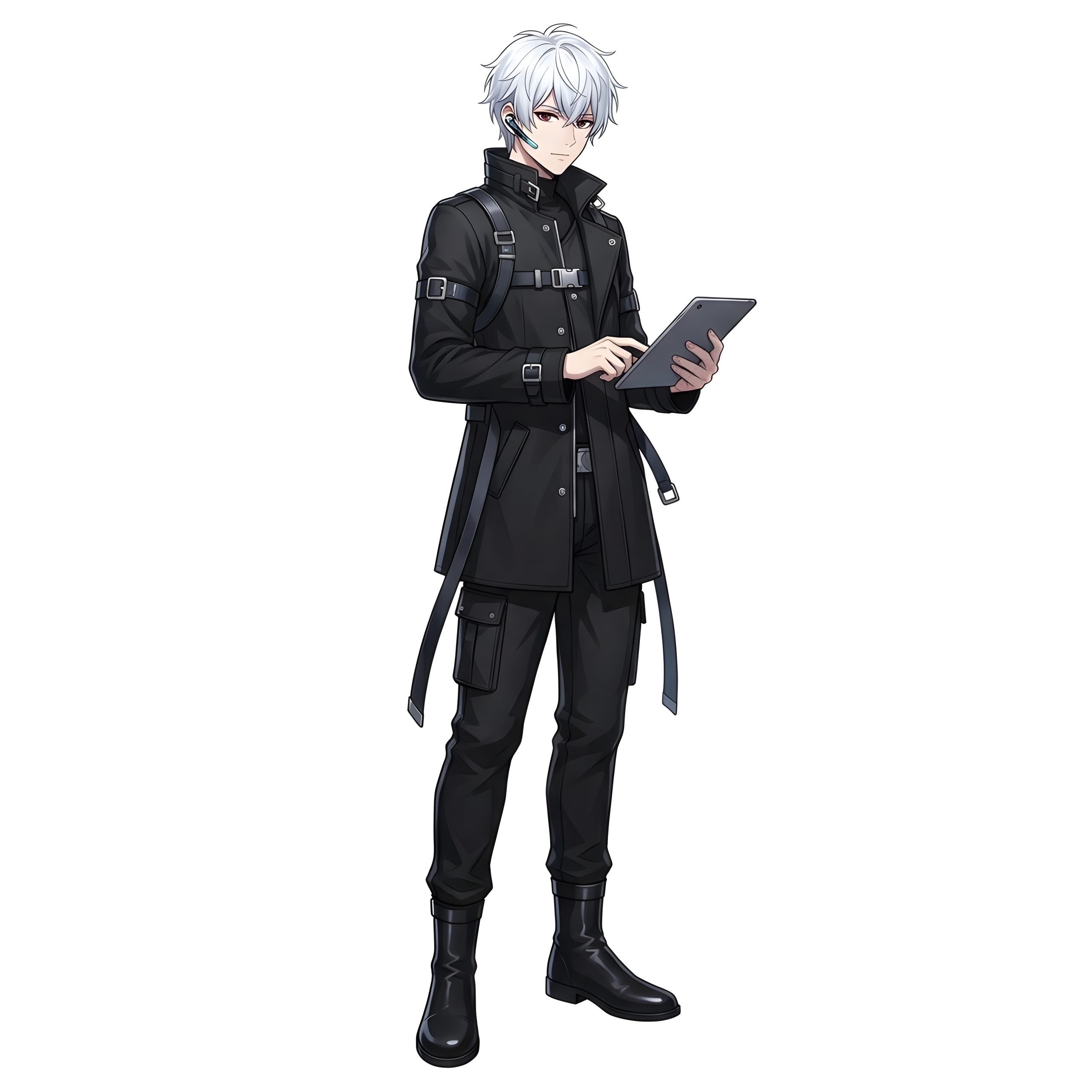 Stunning Tactical Hacker Anime Boy 2026